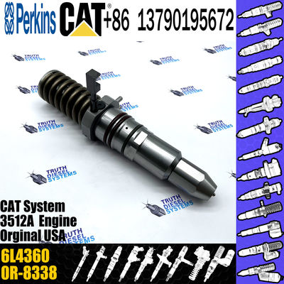 3512 E3512 Fuel Injector Assembly 4P9075 4P9076 7E6408 4P9077 9Y3773 7C4148 6L4357 6L4355 6L4360