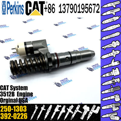 Diesel Fuel Common Rail Injector 250-1303 2501303 For 3512B 3508B 3516B Engine New Technology