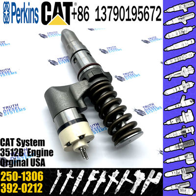 250-1308 Common Rail Fuel Excavator 3512B/3516B njector 10R-1280 250-1304 250-1306