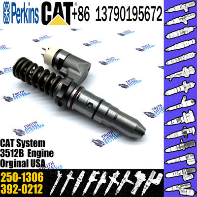 250-1308 Common Rail Fuel Excavator 3512B/3516B njector 10R-1280 250-1304 250-1306