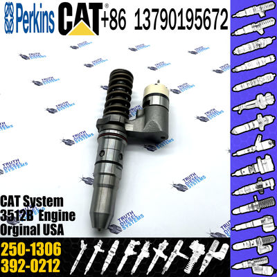 250-1308 Common Rail Fuel Excavator 3512B/3516B njector 10R-1280 250-1304 250-1306