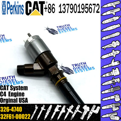 Fuel Common Rail Injector 10R-7675 32F6100062 10R7575 326-4740 3264740 10R7675 326-4756 32F61-00062 3264756 3264700 326-