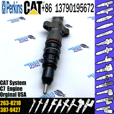 Excavator parts c9 injector 263-8218 fuel injector 2638218 235-9649 2359649 for C7