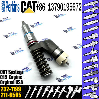 C32 Engine Cat Diesel Fuel Common Rail Injector 232-1199 10R-1273 For Caterpillar Excavator 385B