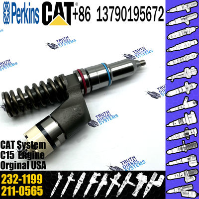 C32 Engine Cat Diesel Fuel Common Rail Injector 232-1199 10R-1273 For Caterpillar Excavator 385B