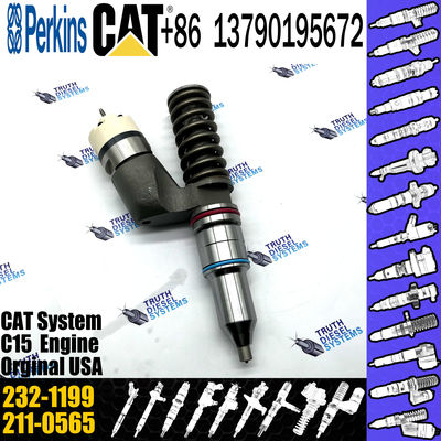 C32 Engine Cat Diesel Fuel Common Rail Injector 232-1199 10R-1273 For Caterpillar Excavator 385B