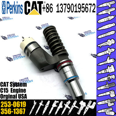 C-aterpillar C15 C18 Diesel Common Fuel Injectors 253-0615 253-0619 for C-at 365C 365C L 365C L MH 374D L excavator