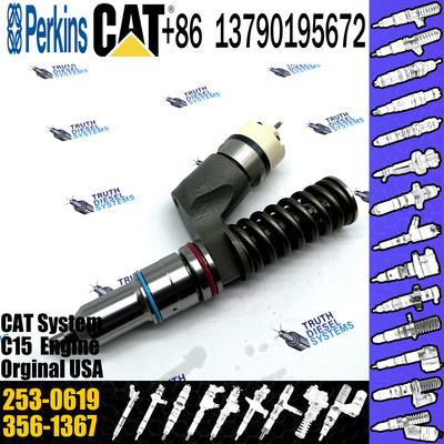 C-aterpillar C15 C18 Diesel Common Fuel Injectors 253-0615 253-0619 for C-at 365C 365C L 365C L MH 374D L excavator