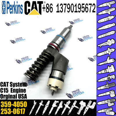 Cat C15 Engine parts Common rail inyectores diesel Fuel Injector 359-4050 3594050 20R-1308 20R1308 for Caterpillar