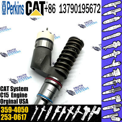 Cat C15 Engine parts Common rail inyectores diesel Fuel Injector 359-4050 3594050 20R-1308 20R1308 for Caterpillar