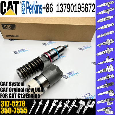 diesel fuel common rail injector 20R-0055 20R0055 3175278 317-5278 for CAT Excavator  3176 3196 C10 C12