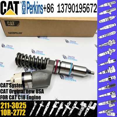 Engine Cat Diesel Fuel Common Rail Injector 211-3025 10R-0955 1OR-2772 10R-0955 1OR-7231 For Caterpillar Excavator