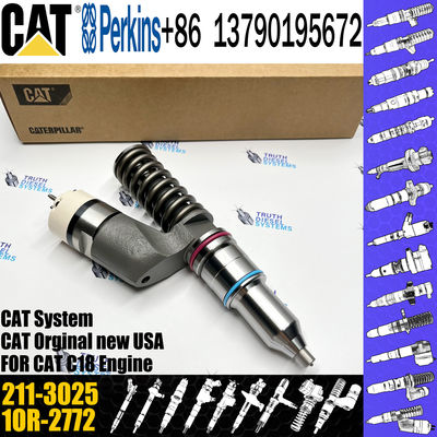Engine Cat Diesel Fuel Common Rail Injector 211-3025 10R-0955 1OR-2772 10R-0955 1OR-7231 For Caterpillar Excavator