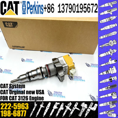 Common Rail Fuel Injector for C-a-t 3126B Engine 222-5963 198-6877 222-5972 1OR-1267 173-4059