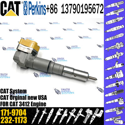 Fuel Injector 156-3895 169-7408 171-9704 155-1819  232-8756 111-7916 198-4752 20R-5392 For C-A-T Caterpillar 3412 engine