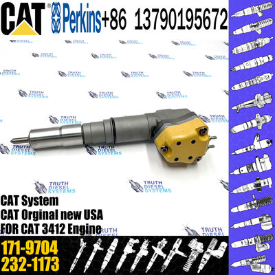 Fuel Injector 156-3895 169-7408 171-9704 155-1819  232-8756 111-7916 198-4752 20R-5392 For C-A-T Caterpillar 3412 engine