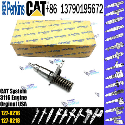 Excavator spare Part 127-8218 127-8216 Fuel Injector for Cat 3116 3114 Engine