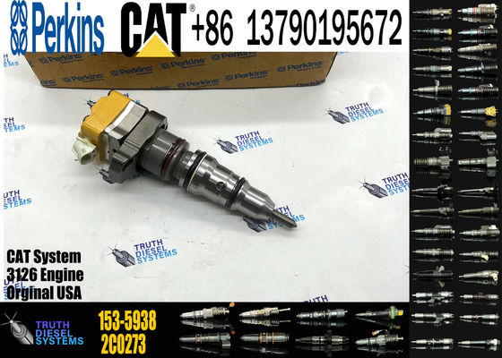 Construction machinery parts 179-6020 3412 E3412 Fuel Injector 174-7526 174-7528 179-6020 153-5938 20R-4148