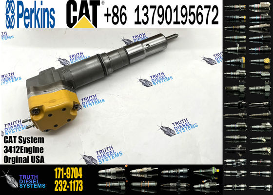 1719704 High Quality Excavator Parts Diesel Fuel Injector 171-9704 For Cat Caterpillar Engine 3126 3126B 3126E