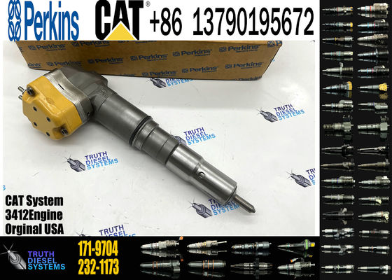 1719704 High Quality Excavator Parts Diesel Fuel Injector 171-9704 For Cat Caterpillar Engine 3126 3126B 3126E