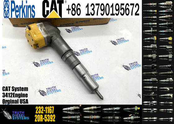 High Quality Diesel Fuel Injector 20R-4148 232-1171 232-1167 For 3412 3412E Engine