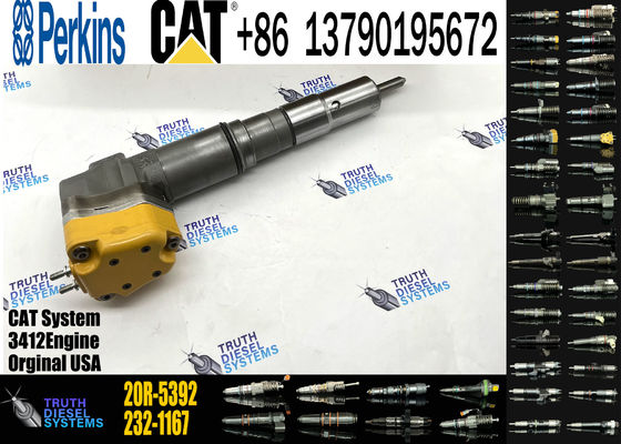 Precision common rail injector 222-5967 10R-9238 232-1167 20R-5392 for CAT 3126 engine 2321167 2225967