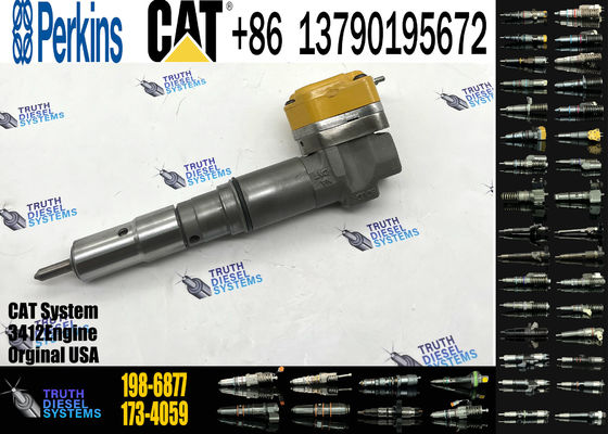 Construction Machinery 222-5965 20R-0758 10R-1257 198-6877 diesel fuel injector 2225965 20R0758 10R1257 198-6877 for CAT