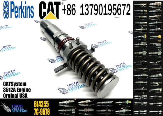 Fuel Injector Assembly 6L4360   7C-9576 7E-6048 7C-2239 7C-4174 7E-3384 7C-9577 7E-8836  For CAT Engine 3512A