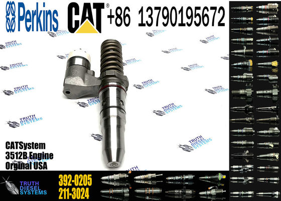 Common Rail Diesel Injector Assembly 245-8272 246-1854 392-0205 392-0210 230-9457 386-1769 392-0206 for Engine 3512B