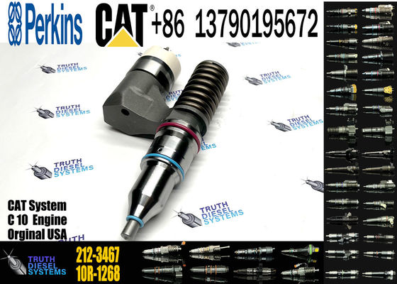 C10 Fuel Injector Assembly 203-7685 212-3467 212-3468 350-7555 317-5278 161-1785 10R-0967 10R-1259 10R-1258
