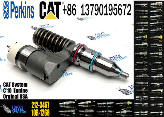 C10 Fuel Injector Assembly 203-7685 212-3467 212-3468 350-7555 317-5278 161-1785 10R-0967 10R-1259 10R-1258