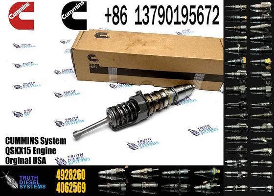 4928260 4928260NX 4928260, used for engine QSX15 ISX15 original fuel injector 4928260NX 4928260
