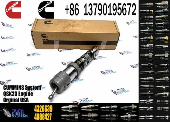 Original Genuine Engineering machinery dump truck Fuel Injector 4326639 4954801 4921360 4088430 for K78 QSK78 Engine