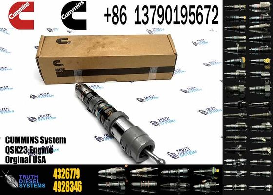 Engine fuel injector QSK60 QSK23 4902827 4902828 4326779 4326780 4988428 4326781