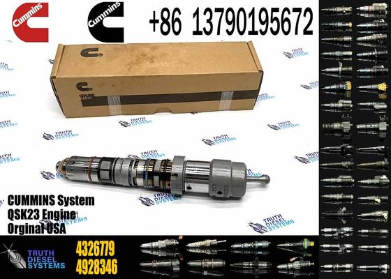 Engine fuel injector QSK60 QSK23 4902827 4902828 4326779 4326780 4988428 4326781
