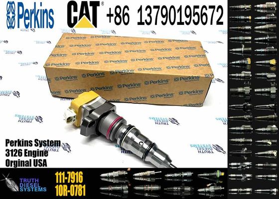 Excavator Spare Parts 4CR01974 111-7916 1117916 Fuel injector 116-3526 171-9710 for 3126 3126B 3126E engines 1163526 171
