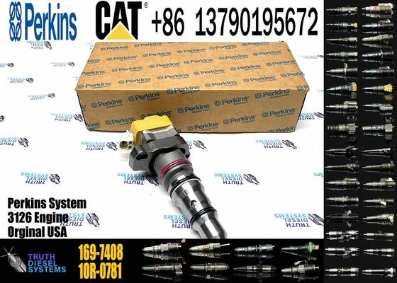 1563895 1697408 Engine Parts Fuel Injector 156-3895 169-7408 171-9704 For CAT Caterpillar 3412 1719704 engine