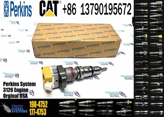 New common rail injector 198-4752 1OR-9239 174-7526 232-1168 232-1170 173-9268 for diesel engine CAT