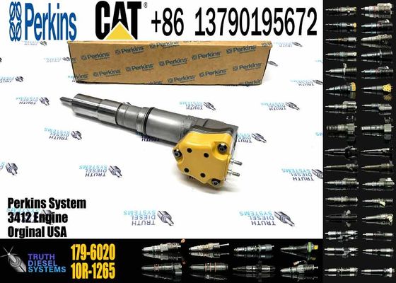 Excavator Engine parts Fule Injetor 179-6020 153-5938 20R-4148 20R-0758 232-1171 10R-1267 for 3412E 3408 Fuel Injector