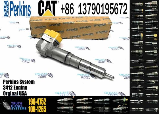 New common rail injector 198-4752 1OR-9239 174-7526 232-1168 232-1170 173-9268 for diesel engine CAT