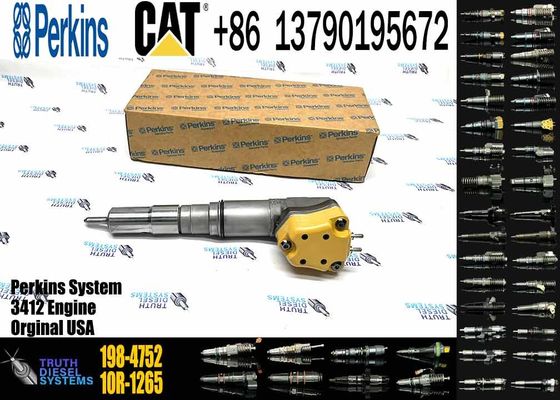 Excavator Engine parts Fule Injetor 204-2467 198-4752 232-1167 20R-5392 173-4059 198-6877 for 3412E 3408 Fuel Injector