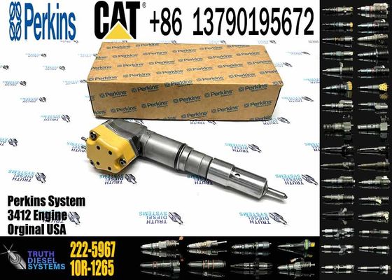 Excavator Injector 196-1401 1961401 222-5967 2225967 10R-9238 0R-9349173-9267 for 3126 Engine Parts Diesel Nozzle Assemb