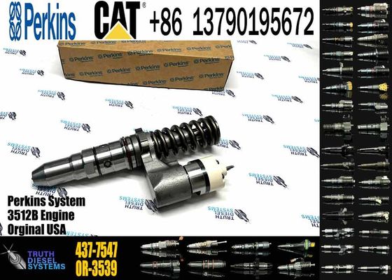 Excavator Parts 3512B Engine Injector 229-1631 437-7547 245-8272 8E-8836 246-1854 392-0203fuel Injector For Excavator
