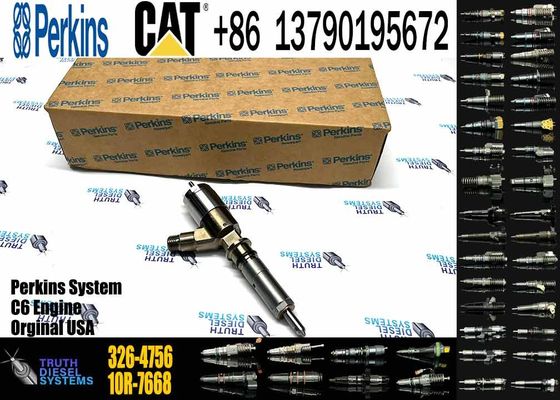 High Quality C6.4 Fuel Injector 326-4700 326-4756 For Caterpillar E320D 326-4700 Injector Excavator Parts