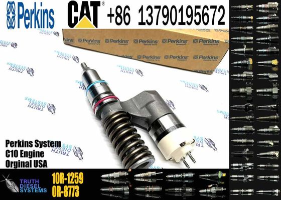 CATERPILLAR excavator part 10R-1259 212-3463 350-7555 3507555 fuel injector used for C12 C13 engine
