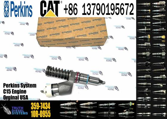 Diesel Engine Injector 359-7434 1OR-0955 10R-0959 1OR-1000 10R-3263 355-6110 For Caterpillar C18 C15 Common Rail