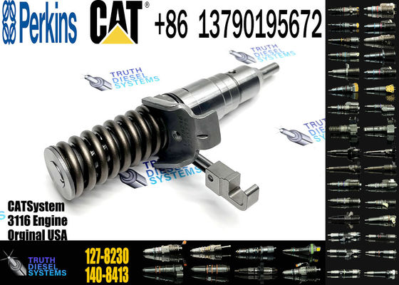 1Pc Common Rail Fuel Injector 127-8230 1278230 107-7732 1077732 For Caterpillar Cat 3114/3116/3126