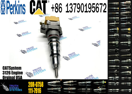 Excavator Parts 3126 Engine Injector 198-6877 1OR-1267 169-7408 20R-0758 153-5938 fuel injector For Excavator