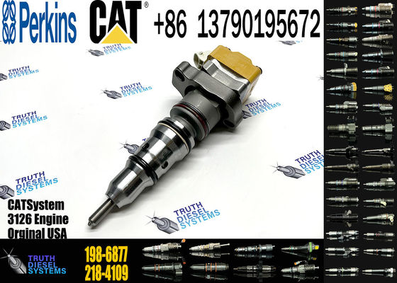 Excavator Parts 3126 Engine Injector 198-6877 1OR-1267 169-7408 20R-0758 153-5938 fuel injector For Excavator