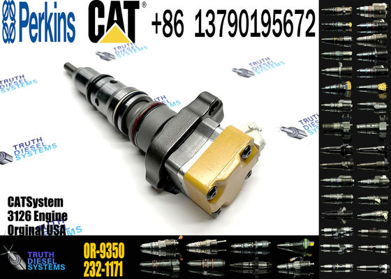 Excavator Parts 3126 Engine Injector 174-7527 OR-9350 232-1173 179-6020 1OR-0781 fuel injector For Excavator